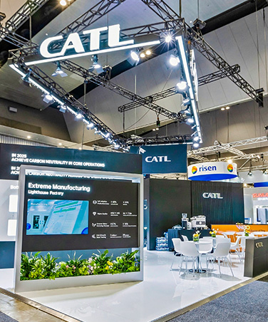 寧德時(shí)代_澳大利亞展臺(tái)搭建